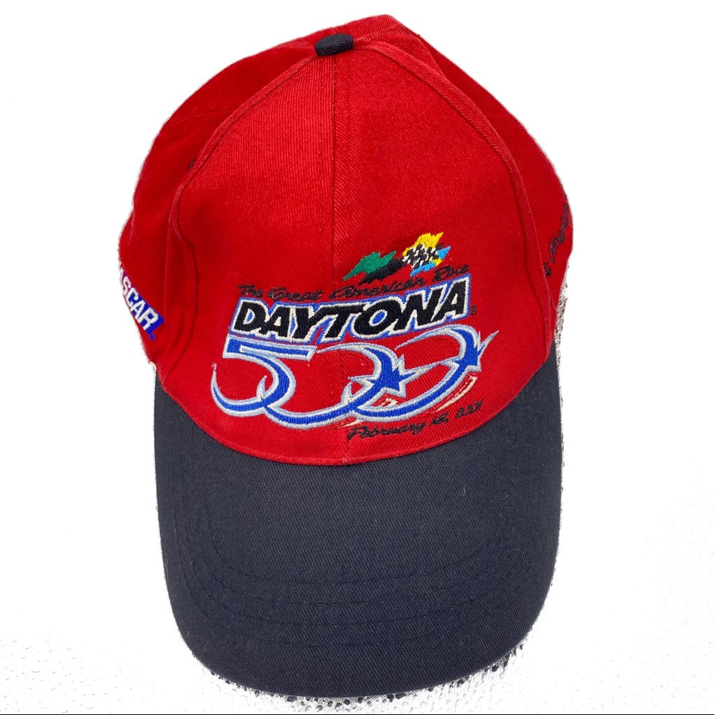 Vintage 2001 Daytona 500 Hat RedBlack Vintage 2001 Daytona 500 Hat RedBlack